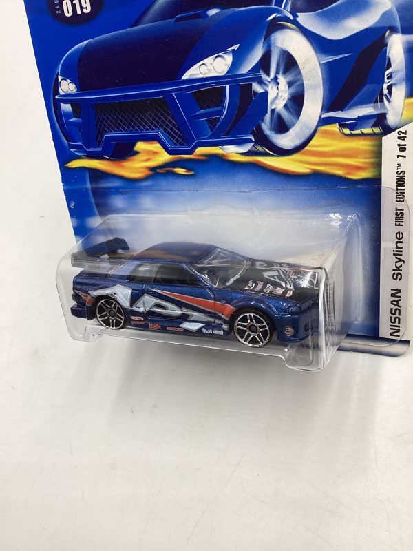 2002 Hot Wheels First Editions #019 Nissan Skyline HTF PR5 Wheels on Sale