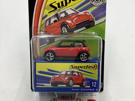 Matchbox 2004 Superfast #12 Mini Cooper S Red 172i Online now