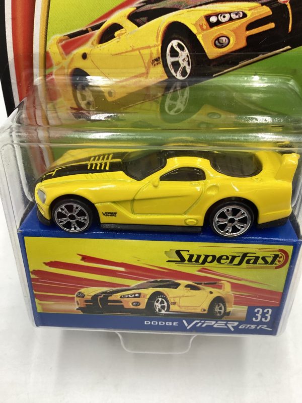 Matchbox Superfast #33 Dodge Viper GTSR Yellow 170G Sale