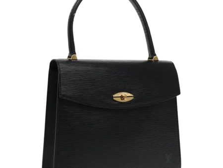 LOUIS VUITTON Epi Malesherbes Hand Bag Black M52372  ar12710 For Sale