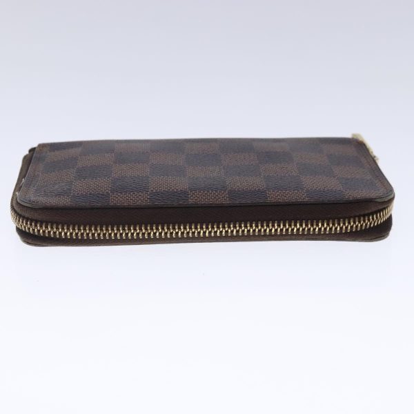 LOUIS VUITTON Damier Ebene Zippy Compact Wallet N60028  bs18712 Discount