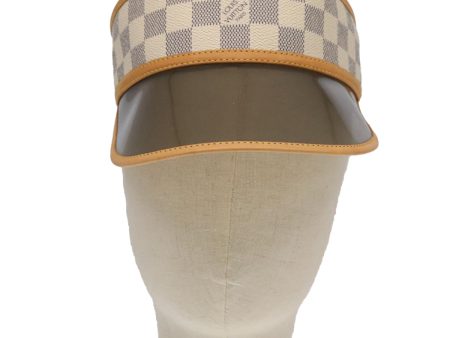 LOUIS VUITTON Damier Azur Sun Visor M72583  92902 For Cheap