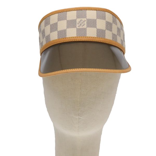 LOUIS VUITTON Damier Azur Sun Visor M72583  92902 For Cheap