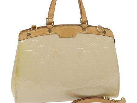 LOUIS VUITTON Monogram Vernis Blair MM Hand Bag Rose Florentin M91621 Auth 95269 For Cheap