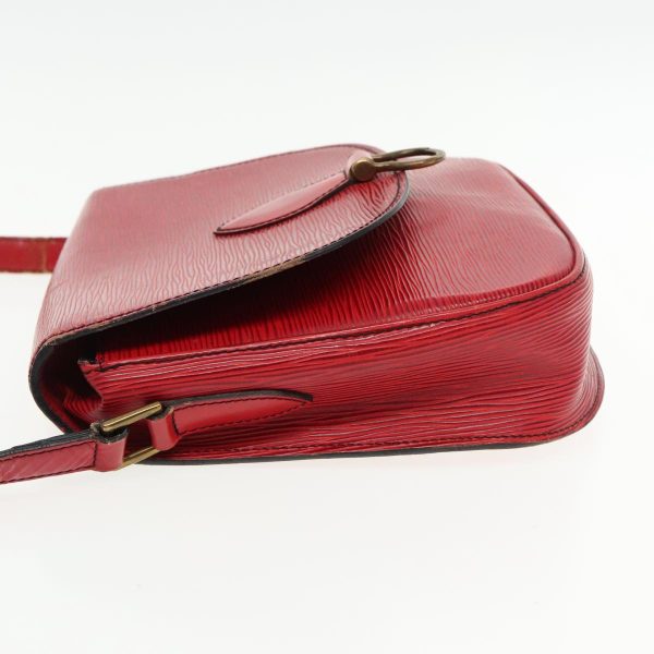 LOUIS VUITTON Epi Saint Cloud GM Shoulder Bag Red M52197  91730 Online now