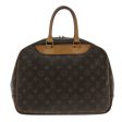 LOUIS VUITTON Monogram Deauville Hand Bag M47270  yk15447 Fashion