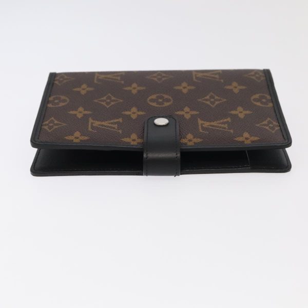 LOUIS VUITTON Monogram Macassar Agenda MM Day Planner Cover R21084 Auth 94356A on Sale