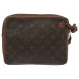 LOUIS VUITTON Monogram Pochette Sports Clutch Bag No.183  95081 For Cheap