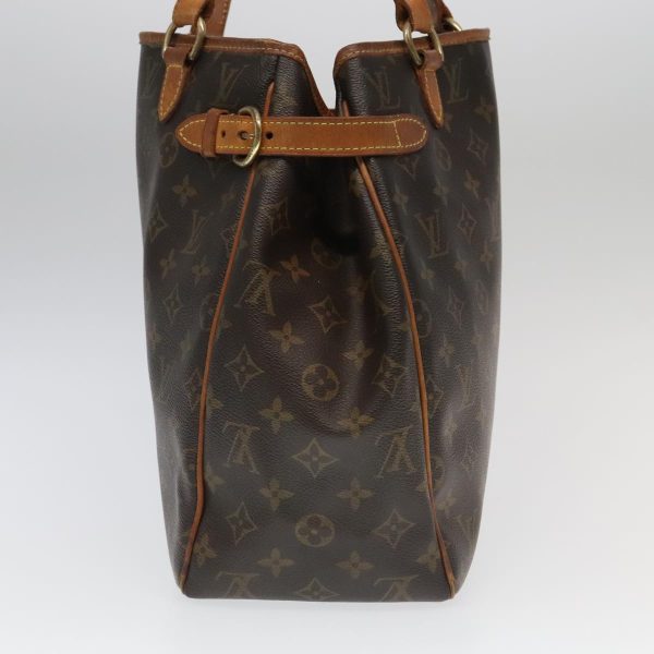 LOUIS VUITTON Monogram Batignolles Vertical Tote Bag M51153  bs18877 Fashion