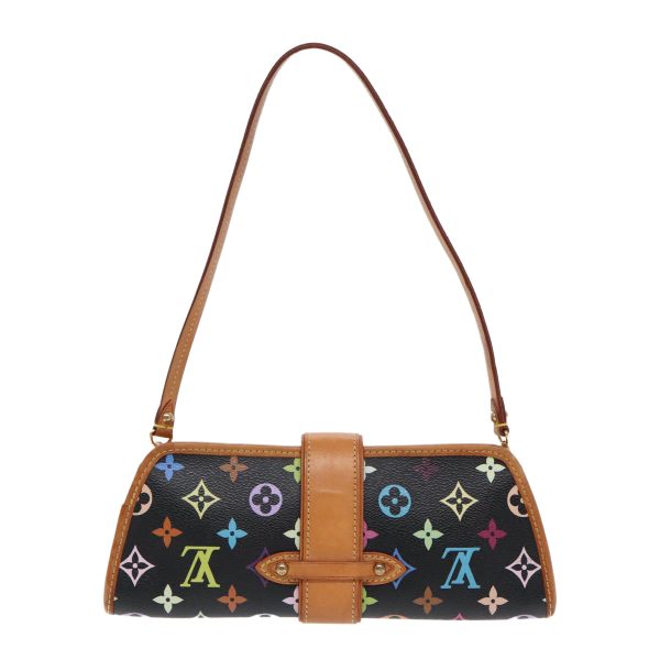 LOUIS VUITTON Monogram Multicolor Shirley Shoulder Bag Black M40050 Auth yk15478 Hot on Sale