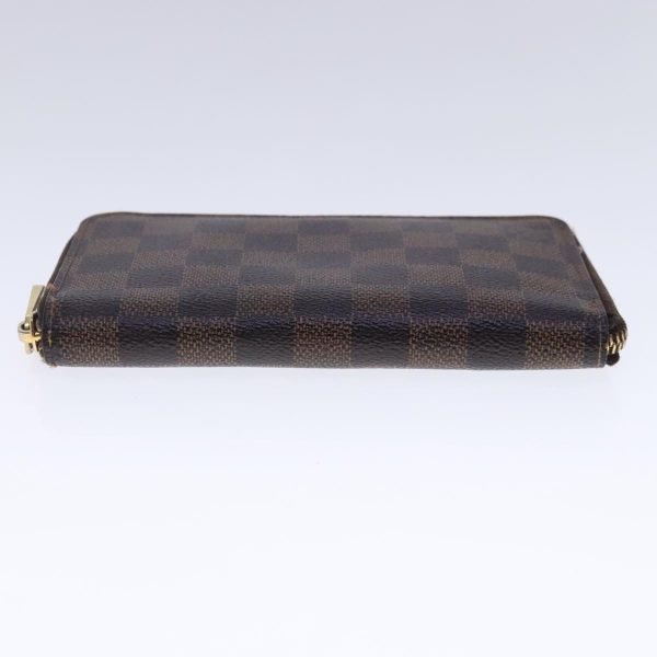 LOUIS VUITTON Damier Ebene Zippy Compact Wallet N60028  bs18712 Discount