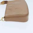 LOUIS VUITTON Vernis Pochette Accessoires Pouch Rose Velours M91575 Auth 95935 Online