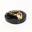 LOUIS VUITTON Shoulder Strap Leather 40.2   Black Gold  bs18960 Supply