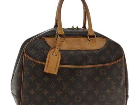 LOUIS VUITTON Monogram Deauville Hand Bag M47270  yk15447 Fashion