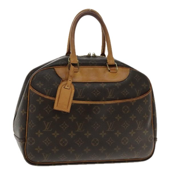 LOUIS VUITTON Monogram Deauville Hand Bag M47270  yk15447 Fashion