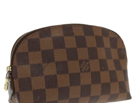 LOUIS VUITTON Damier Ebene Pochette Cosmetic PM Pouch N47516  ar12569 Online Sale