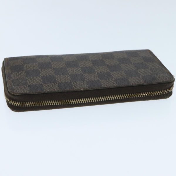 LOUIS VUITTON Damier Ebene Zippy Wallet Long Wallet N41661  94256 Discount