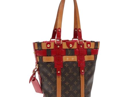 LOUIS VUITTON Monogram Ruby Neo Bucket Tote Bag Red M95613  95279 For Cheap