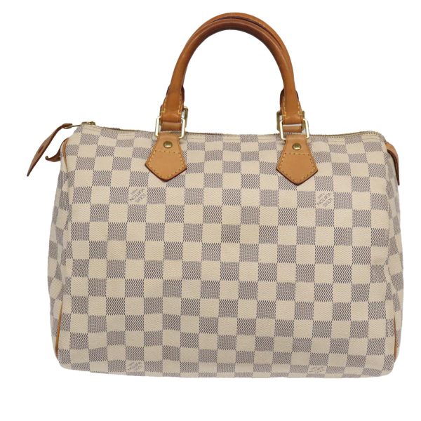 LOUIS VUITTON Damier Azur Speedy 30 Hand Bag N41533  95206 Hot on Sale