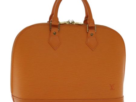 LOUIS VUITTON Epi Alma Hand Bag Orange Mandarin M5214H  91742 Online Sale