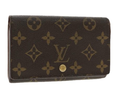 LOUIS VUITTON Monogram Portefeuille Tresol Wallet M61736  tb1244 Discount