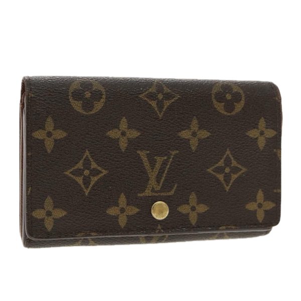 LOUIS VUITTON Monogram Portefeuille Tresol Wallet M61736  tb1244 Discount