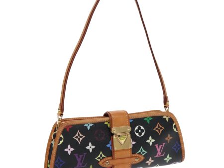 LOUIS VUITTON Monogram Multicolor Shirley Shoulder Bag Black M40050 Auth yk15478 Hot on Sale