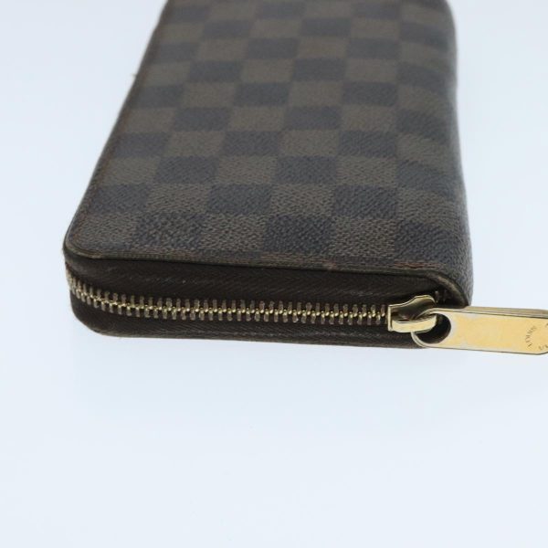 LOUIS VUITTON Damier Ebene Zippy Wallet Long Wallet N41661  94256 Discount