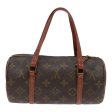 LOUIS VUITTON Monogram Papillon 22 Hand Bag M51367  95916 Discount