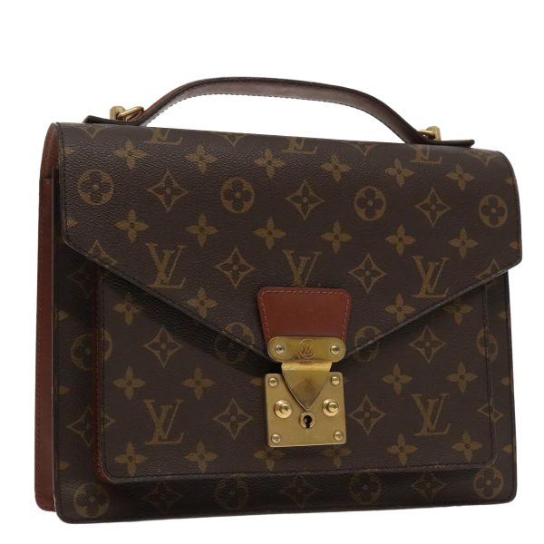 LOUIS VUITTON Monogram Monceau 28 Hand Bag 2way M51185  95412 Online now