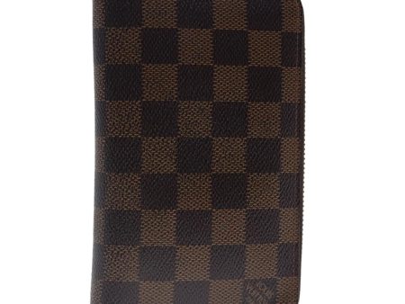 LOUIS VUITTON Damier Ebene Zippy Compact Wallet N60028  bs18712 Discount