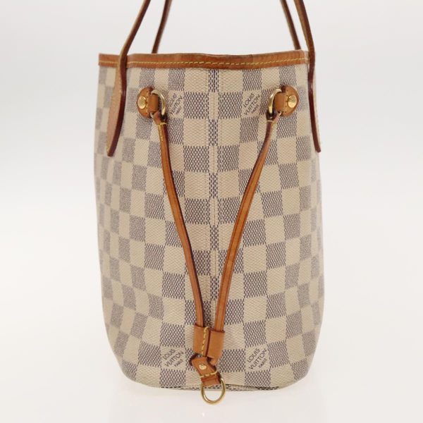 LOUIS VUITTON Damier Azur Neverfull PM Tote Bag N41362  91738 Online now