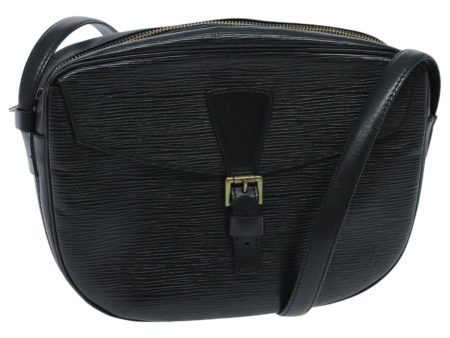 LOUIS VUITTON Epi Jeune Fille MM Shoulder Bag Black M52152  95238 For Sale