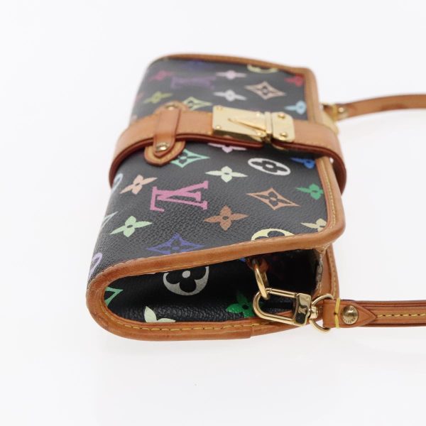 LOUIS VUITTON Monogram Multicolor Shirley Shoulder Bag Black M40050 Auth yk15478 Hot on Sale