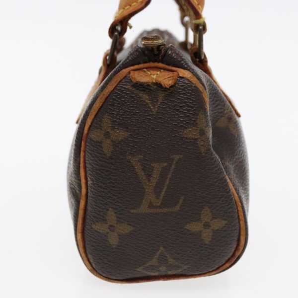 LOUIS VUITTON Monogram Mini Speedy Hand Bag M41534  91638 For Sale