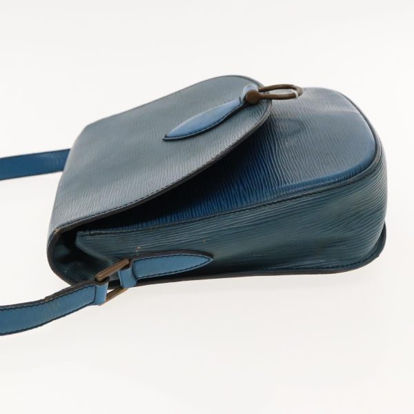 LOUIS VUITTON Epi Saint Cloud GM Shoulder Bag Toledo Blue M52195  bs18729 Online Hot Sale