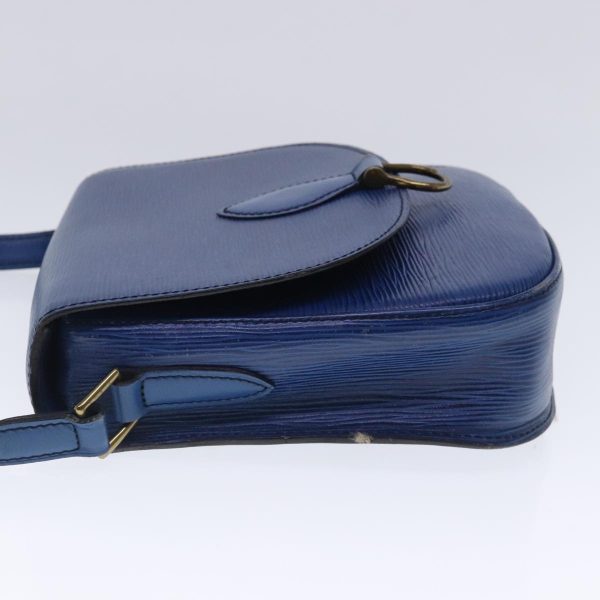 LOUIS VUITTON Epi Saint Cloud GM Shoulder Bag Toledo Blue M52195  ar12562 Discount