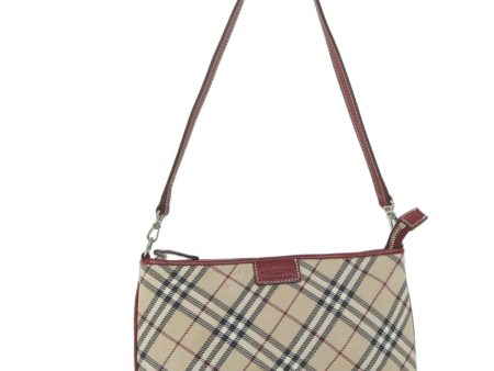 BURBERRY Nova Check Blue Label Accessory Pouch Canvas BeigeNew 64526 Online