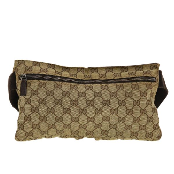 GUCCI GG Canvas Waist bag Beige 28566 rd5171 Cheap