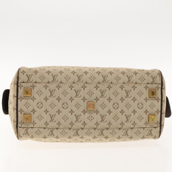 LOUIS VUITTON Monogram Mini Josephine PM Hand Bag Khaki M92215  bs18735 For Sale