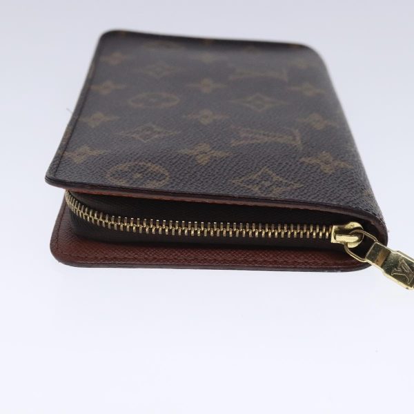 LOUIS VUITTON Monogram Porte Monnaie Zip Long Wallet M61727  bs18704 Online Sale