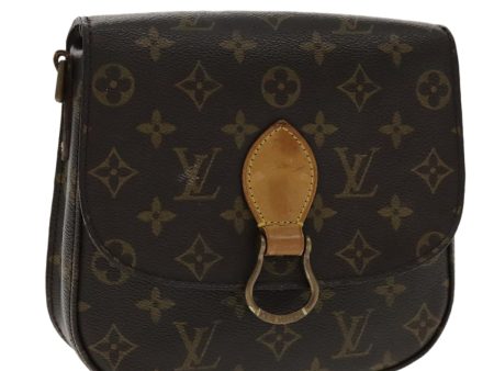 LOUIS VUITTON Monogram Saint Cloud MM Shoulder Bag M51243  95504 on Sale