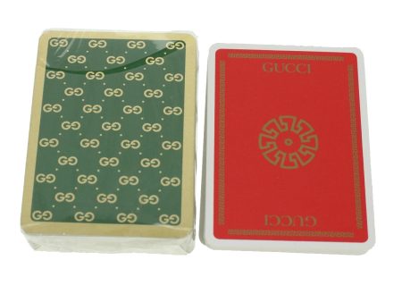 GUCCI Playing Cards Red 45016 Online Hot Sale