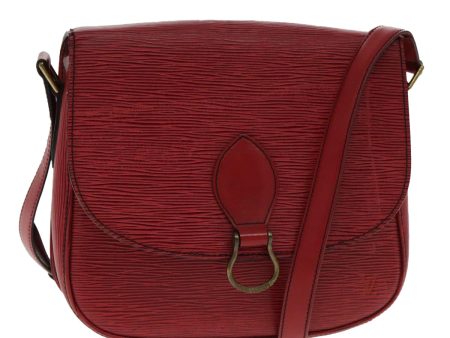 LOUIS VUITTON Epi Saint Cloud GM Shoulder Bag Red M52197  ar12586 on Sale