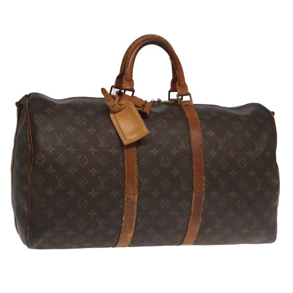 LOUIS VUITTON Monogram Keepall Bandouliere 50 Boston Bag M41416  94821 For Discount