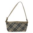 BURBERRY Nova Check Blue Label Shoulder Bag Canvas BlueNew bs12920 For Sale