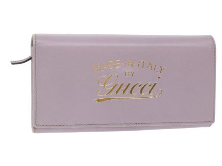 GUCCI Swing Wallet Leather Purple 310021 am4638 Sale