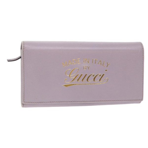 GUCCI Swing Wallet Leather Purple 310021 am4638 Sale