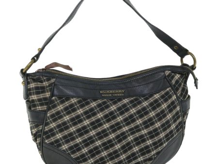 BURBERRY Nova Check Blue Label Shoulder Bag Canvas NavyNew bs8690 Hot on Sale