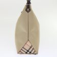 BURBERRY Nova Check Blue Label Shoulder Bag Nylon Beige BrownNew yb292 Sale